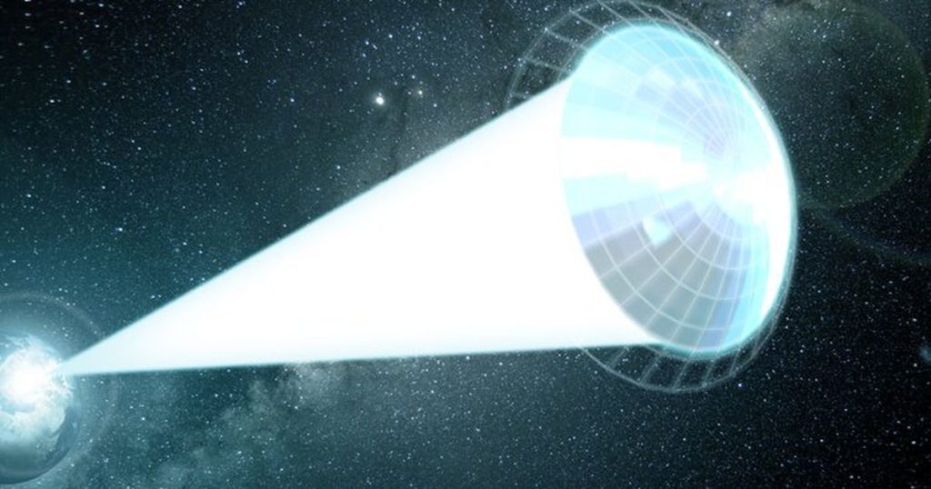 Ez a nagy sebességű űrvitorla a következő csillagrendszerekhez vihet el bennünket