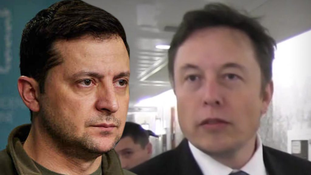 Elon Musk elmondja Zelenskynek, hogy további internetes állomások készülnek a SpaceX számára