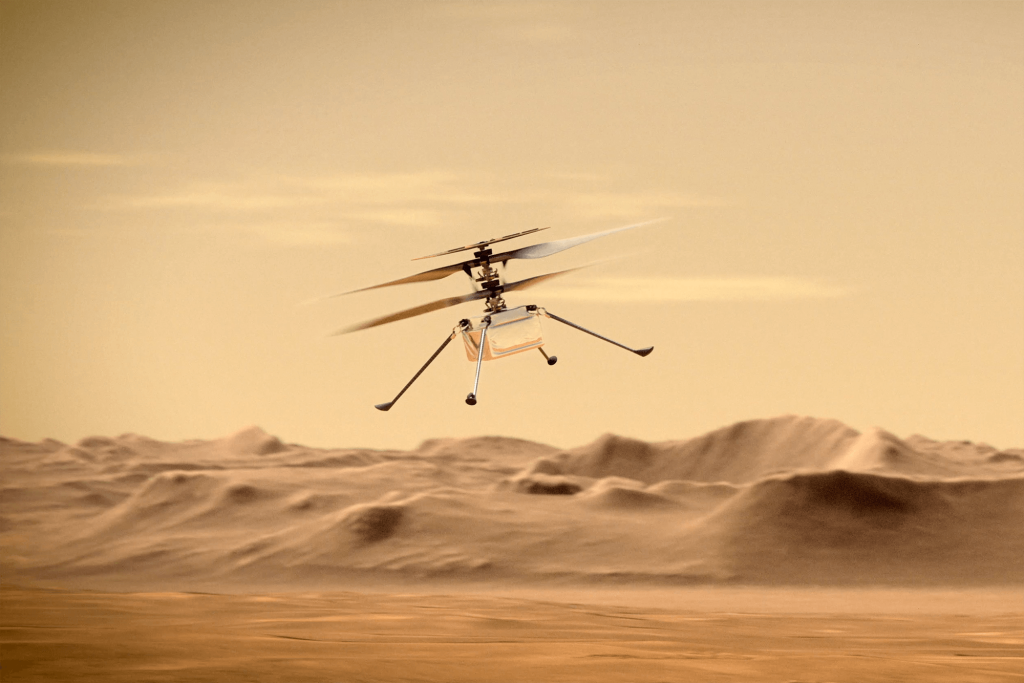 A Mars-helikopter találékonysága eléri a 23-as járatot, és nem lehet megállítani