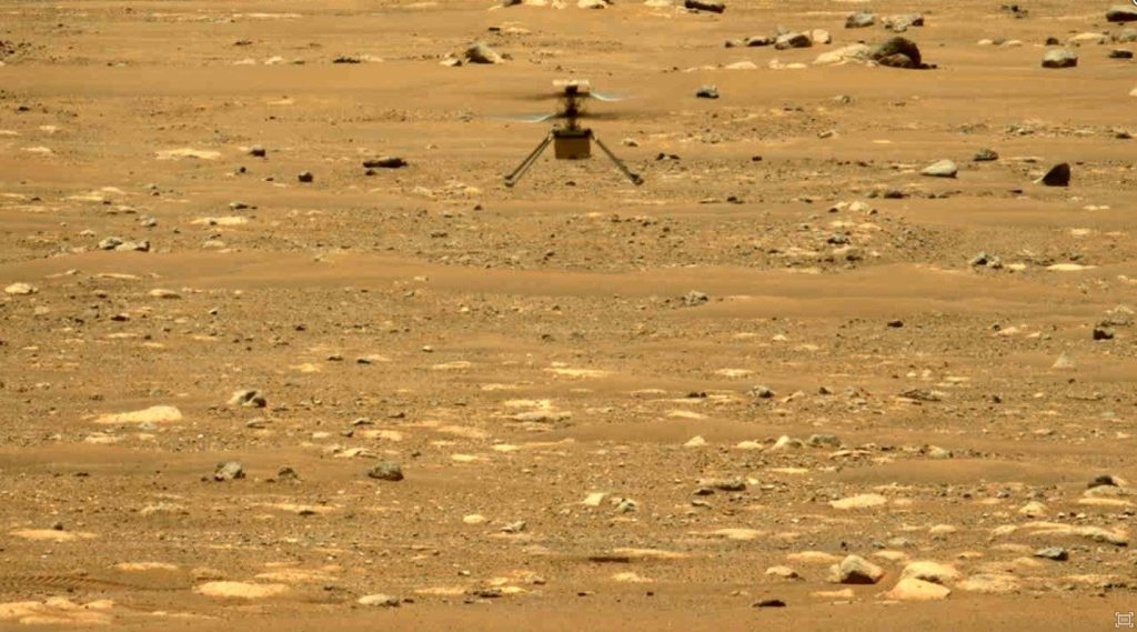 A NASA Mars helikoptere továbbra is a Vörös bolygón repül