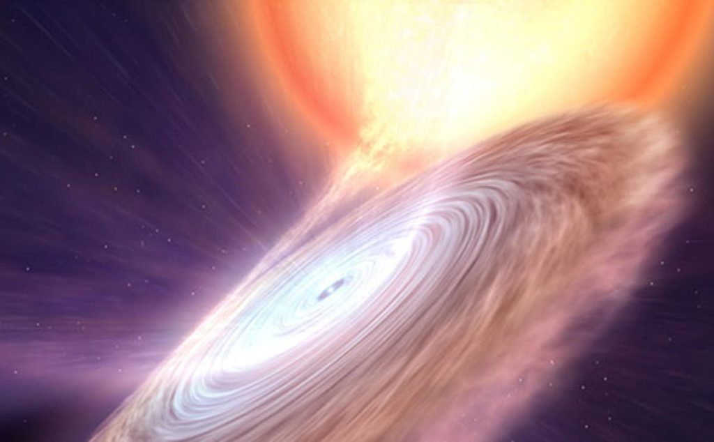 „Erős meleg szelet” láttak fújni a kozmoszban, miután egy neutroncsillag szétszakította szomszédját