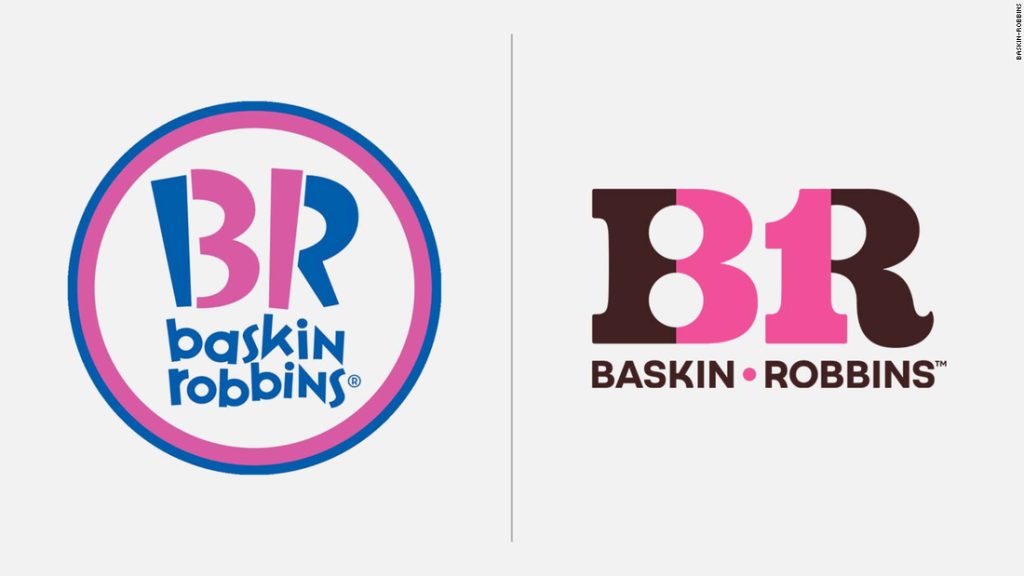 Baskin Robbins megváltoztatta logóját - CNN