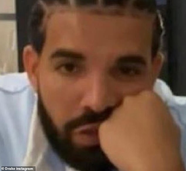 Certified Lover Boy: Drake megosztott magáról egy közeli felvételt, amelyen a szakálla és a karja hegye látható.