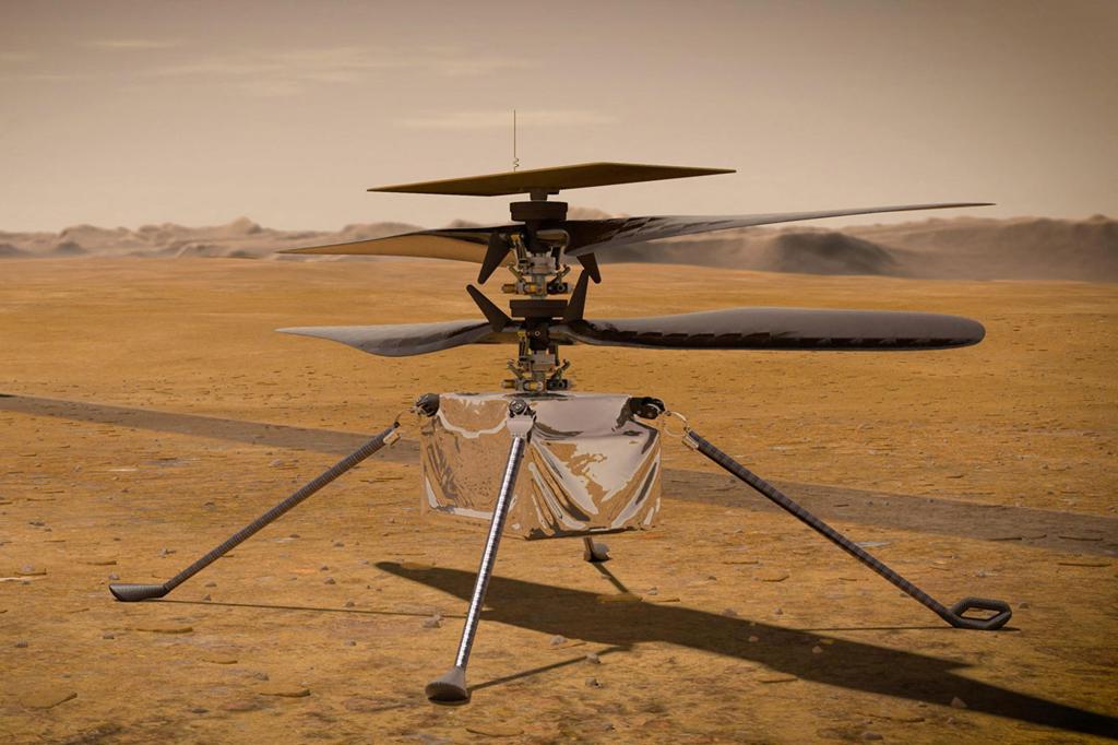 A NASA Creativity Helicopter továbbra is dacol a várakozásokkal