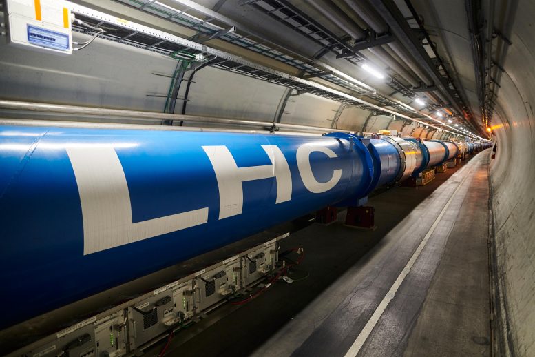 LHC alagút az 1. pontban