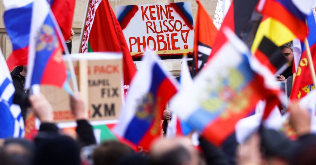 Az ukránbarátok száma meghaladja az oroszbarátokat a német tiltakozásokban