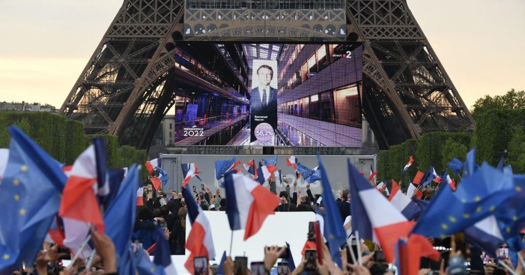 Macron Le Pen legyőzése után választotta újra francia elnököt