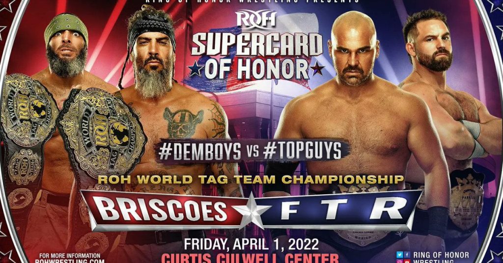 ROH Supercard of Honor 2022 élő eredmények: Tony Kahn uralkodásának kezdete