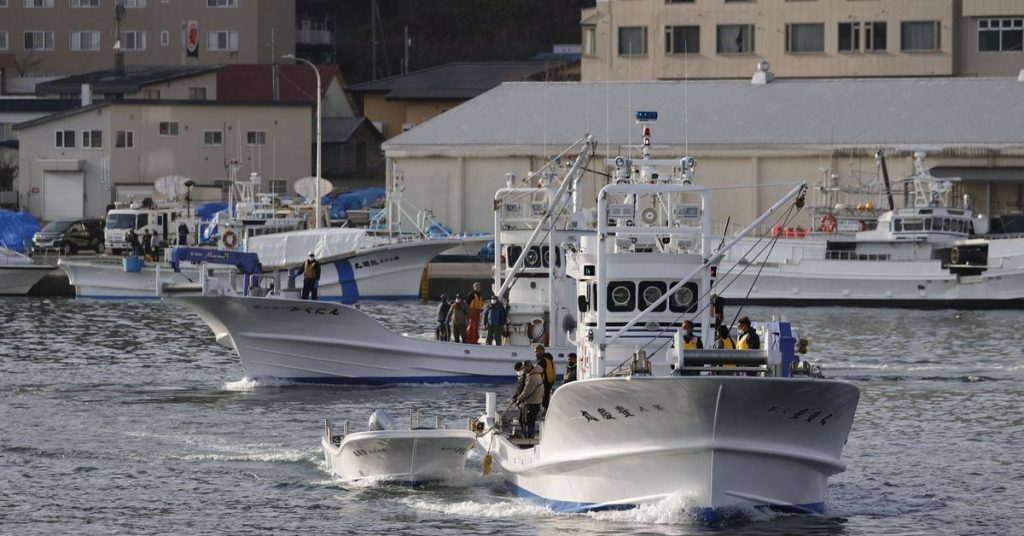 Tíz ember, aki eltűnt egy japán hajóról, megerősítette a halálát