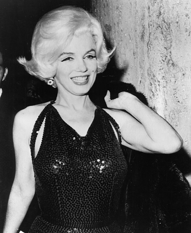 A Hollywood Icon: Monroe-t 1962 márciusában mutatták be a Golden Globe-díjátadón Beverly Hillsben.