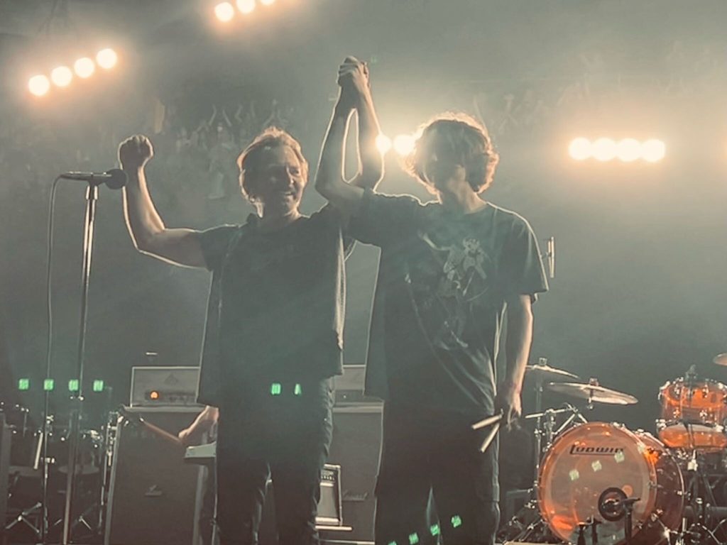 Egy Bay Area-i tinédzser tölti be a dobos szerepét a Pearl Jamben az Auckland Show-n