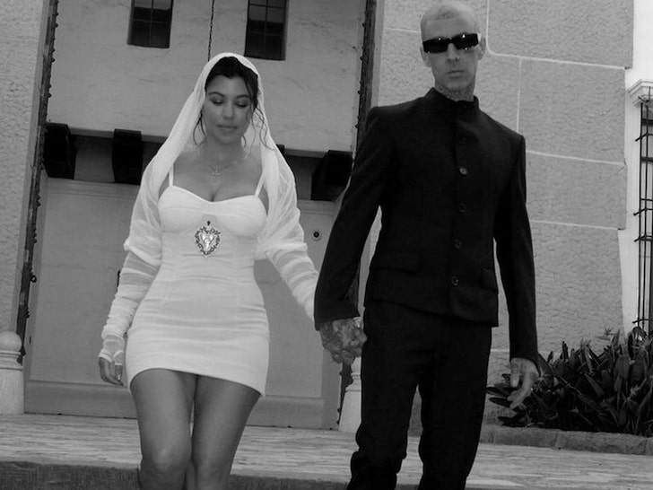 Courtney és Travis Santa Barbara esküvője