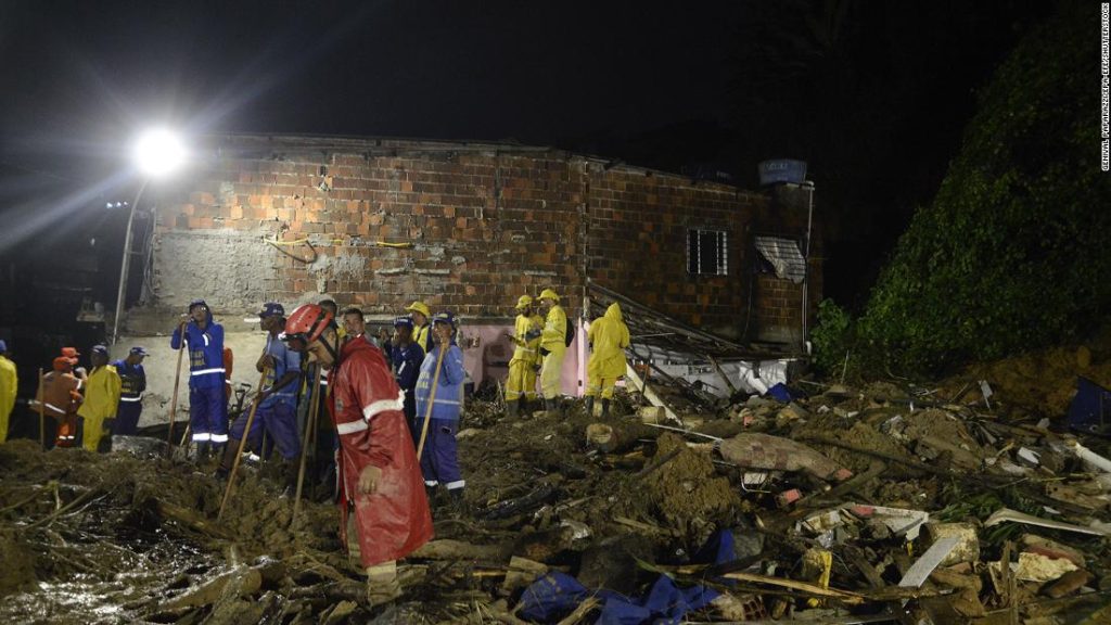 A heves esőzések 56 ember halálát okozták Brazília északkeleti részén