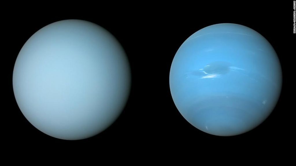 A teleszkópok felfedik, miért kékebb a Neptunusz, mint az Uránusz