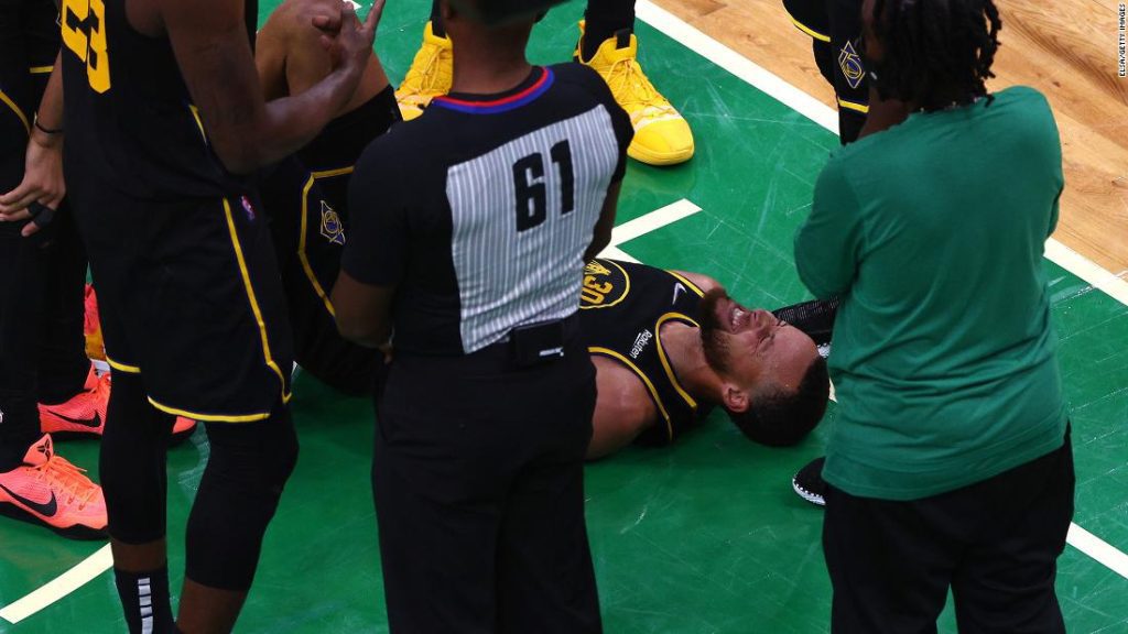 NBA-döntő 3. meccs: Steve Curry sérülése 116-100-ra vereséget szenvedett a Golden State Warriors a Boston Celticstől