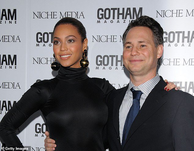 Jason Bean és Beyonce Knowles a Gotham Magazine éves gáláján New Yorkban, 2008