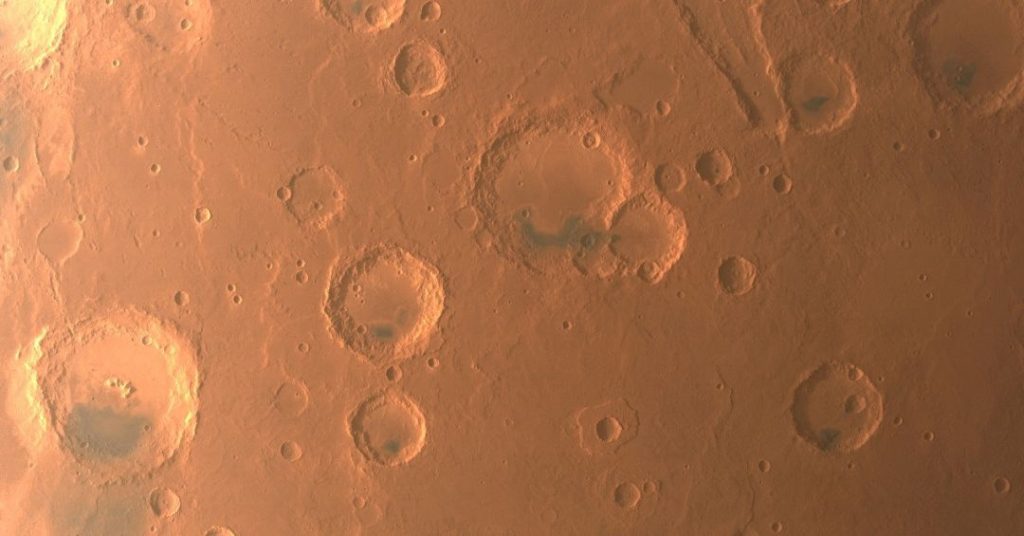 A kínai űrhajó az egész Mars bolygóról képeket készít
