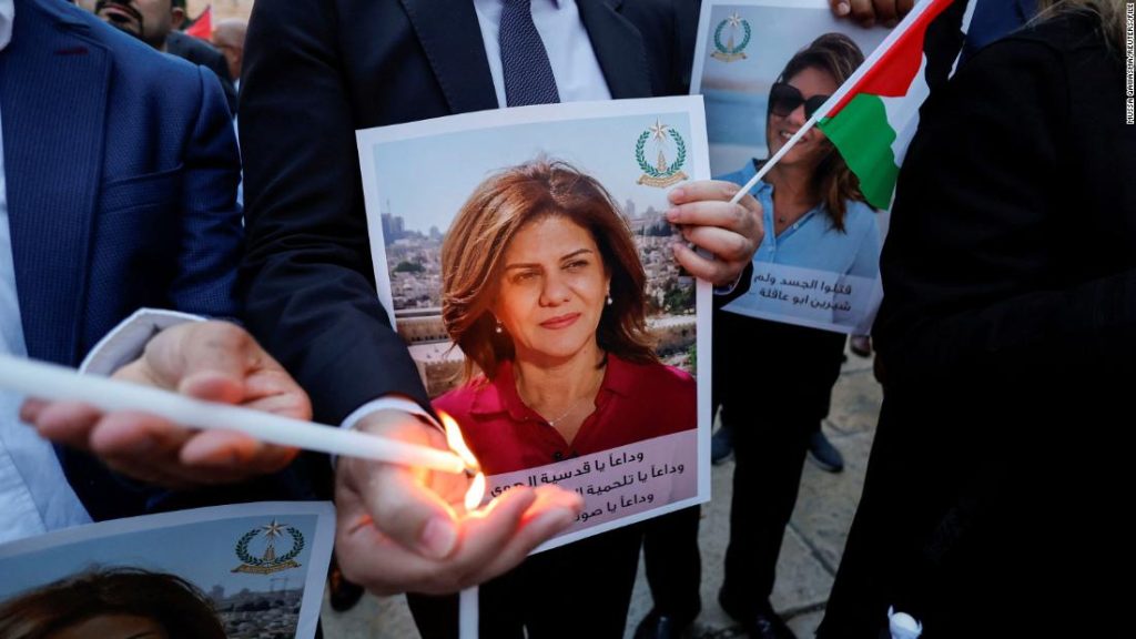 Shireen Abu Akleh: A palesztinok megengedik az Egyesült Államoknak, hogy megvizsgálja az al-Dzsazíra újságíróját megölő golyót