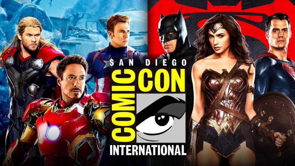 Marvel DC Comic-Con time date