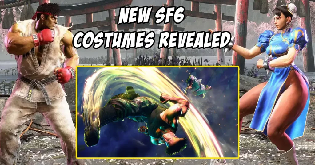 Megjelent az Alternate Street Fighter 6 jelmez Ryu, Chun-Li, Jamie, Guile és Luke számára