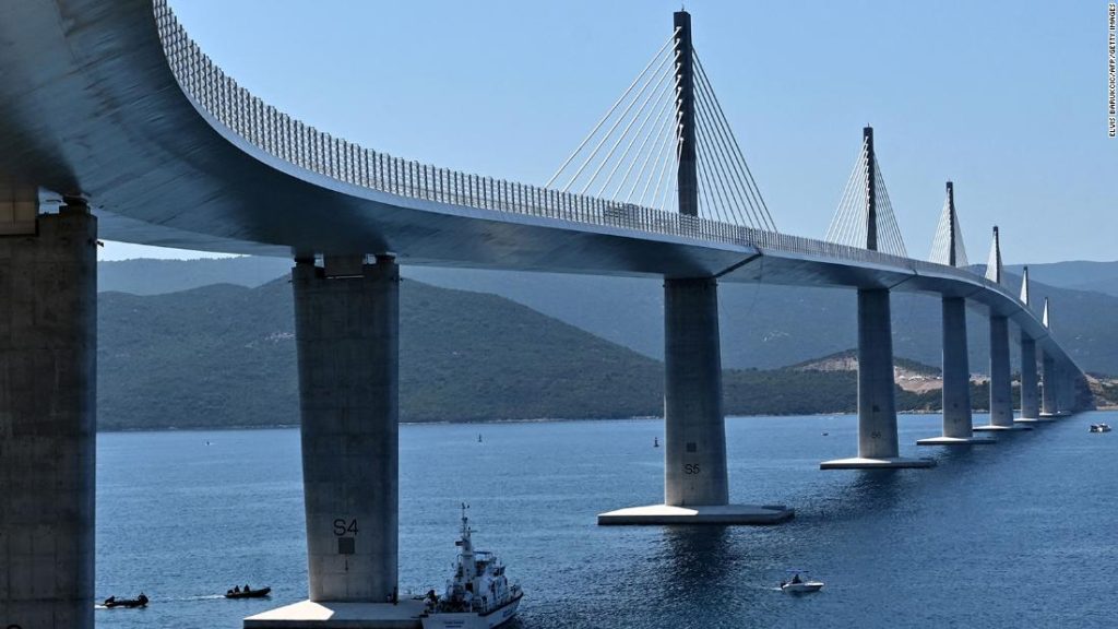 Horvátország új hídja újrarajzolja az Adriai-tenger partjának térképét