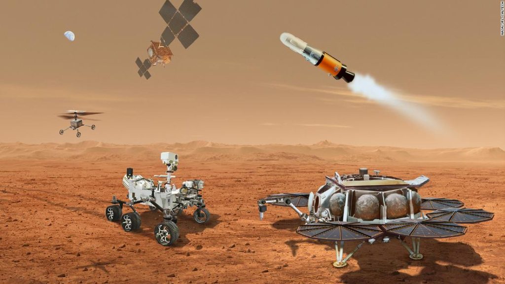Az első Mars-minták 2033-ban landolnak a Földön