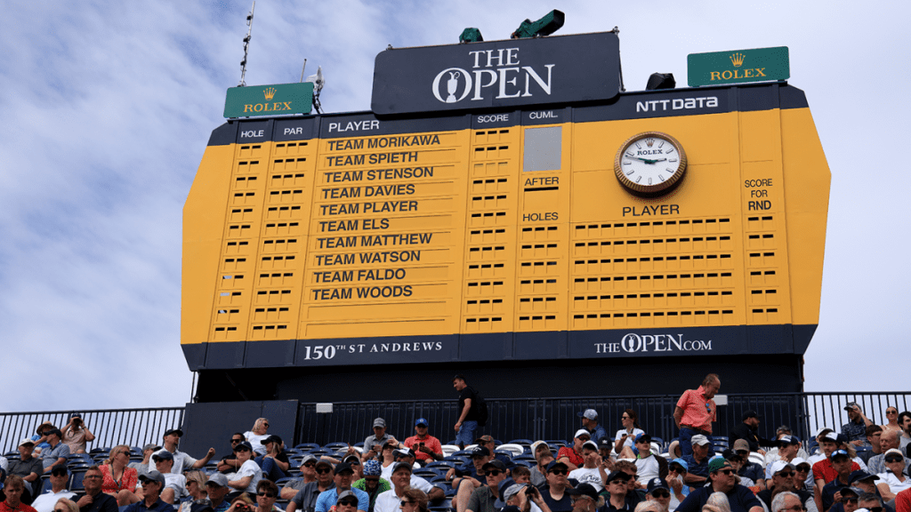 2022 British Open Leader: Élő közvetítés, Tiger Woods-pontszám, golferedmények a mai St Andrews-i 1. fordulóban