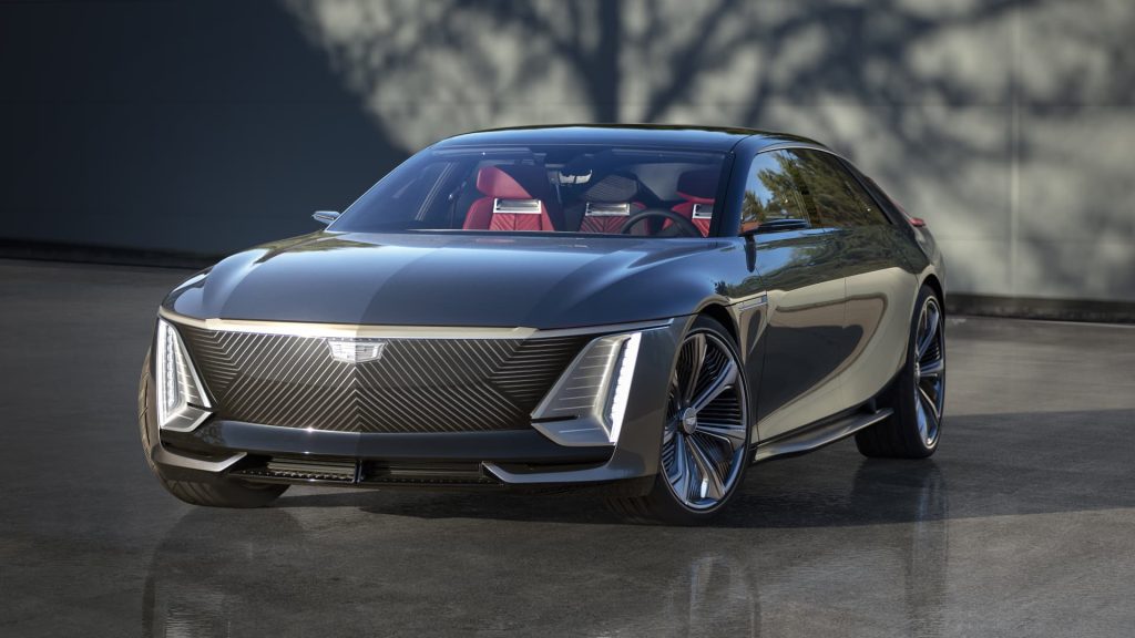 Így fog kinézni az új, 300 000 dolláros Cadillac elektromos autó