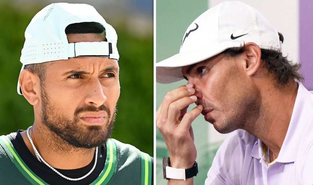 Nick Kyrgios üzen Rafa Nadalnak, miután Wimbledon visszalépett, így az ausztrál a döntőbe került |  tenisz |  sport-