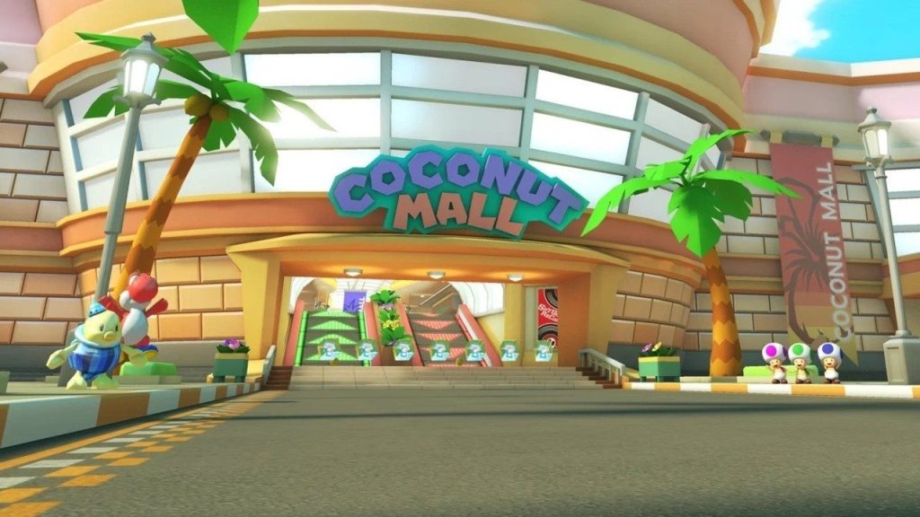 Random: Örülj!  A Mario Kart 8 Deluxe Coconut bevásárlóközpontját "megjavították"