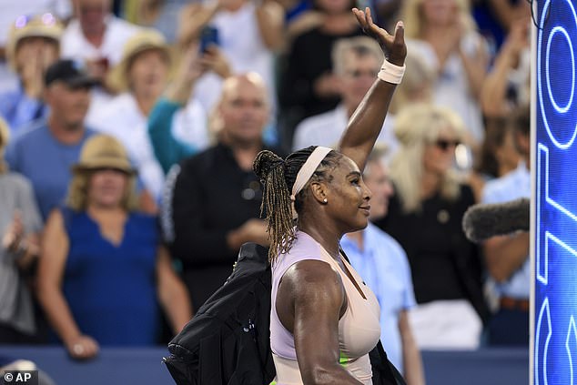 Ez egy gyors búcsú volt Serena Williamstől Cincinnatiben, miután Emma Raducano megverte