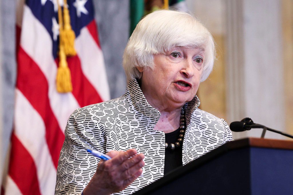 Janet Yellen pénzügyminiszter kitartott amellett, hogy az Egyesült Államok nincs recesszióban.