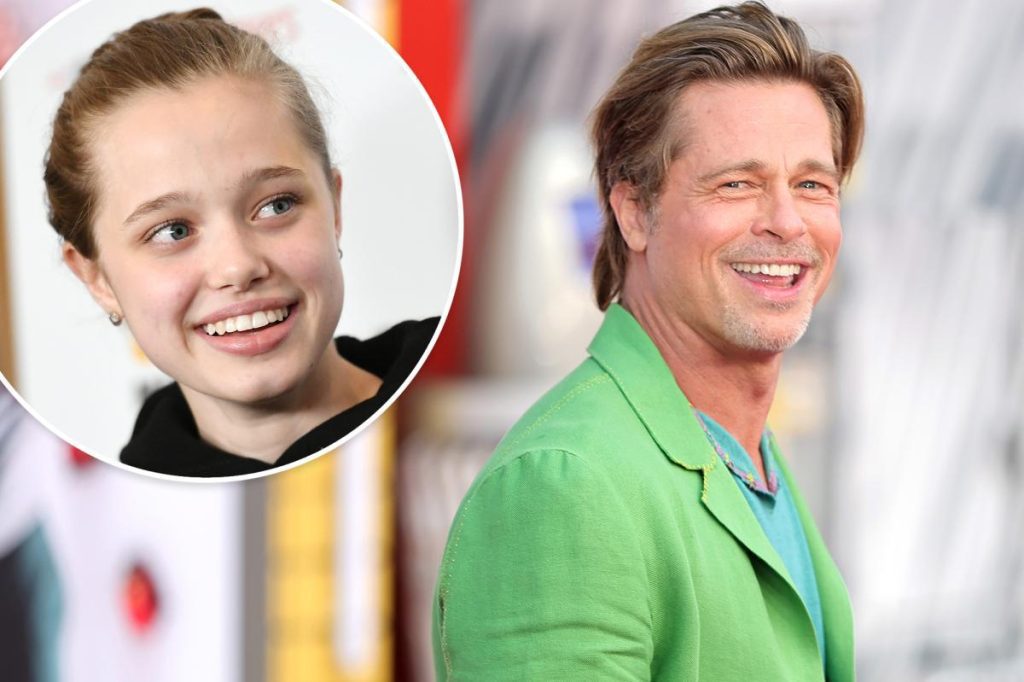 Brad Pitt "gyönyörű" lányáról, Shilohról áradoz