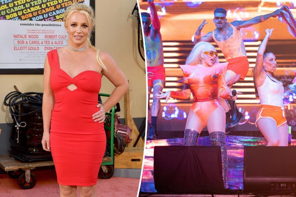 Britney Spears Christina Aguilera testleleplező reakciójáról