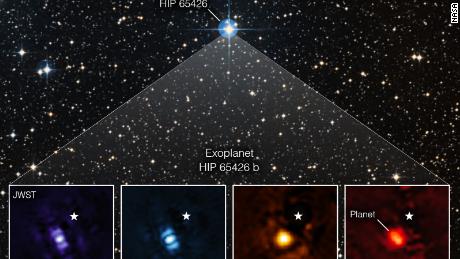 A Webb teleszkóp készíti az első közvetlen felvételt egy exobolygóról