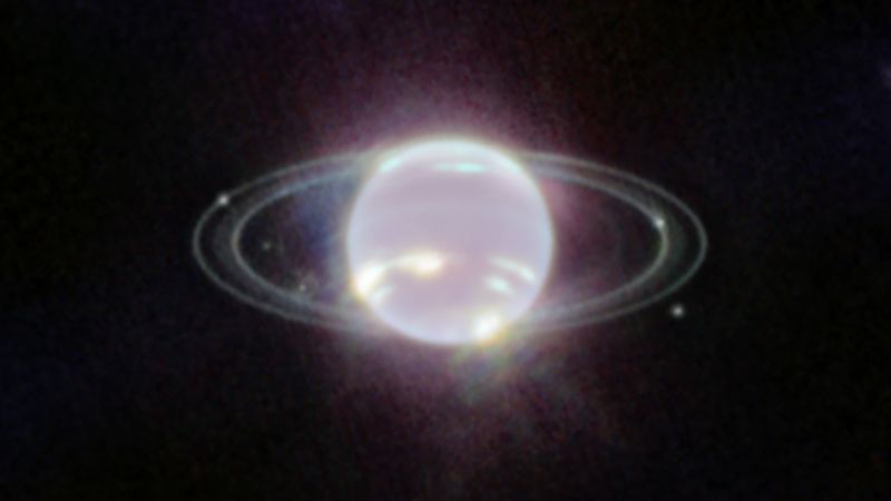 A James Webb űrteleszkóp éles képeket készít a Neptunuszról és gyűrűiről