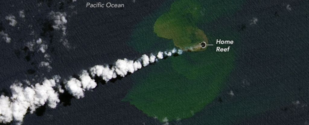 Új sziget jelent meg a Csendes-óceánban egy víz alatti vulkánkitörés után: ScienceAlert
