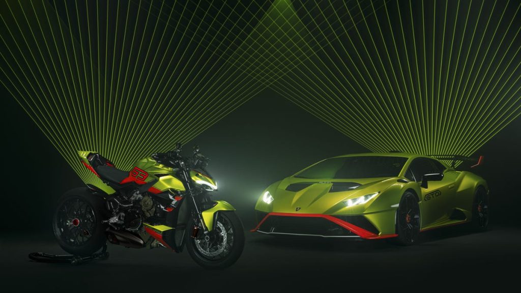 A Ducati és a Lamborghini összeállt egy 68 000 dolláros Streetfighter V4-en