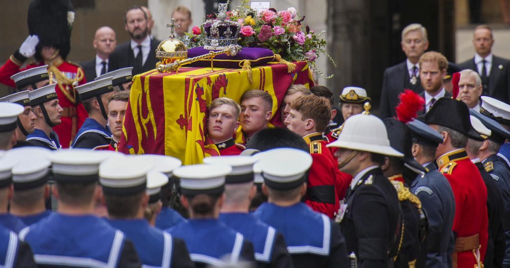 Erzsébet királynő állami temetése a Westminster Abbeyben
