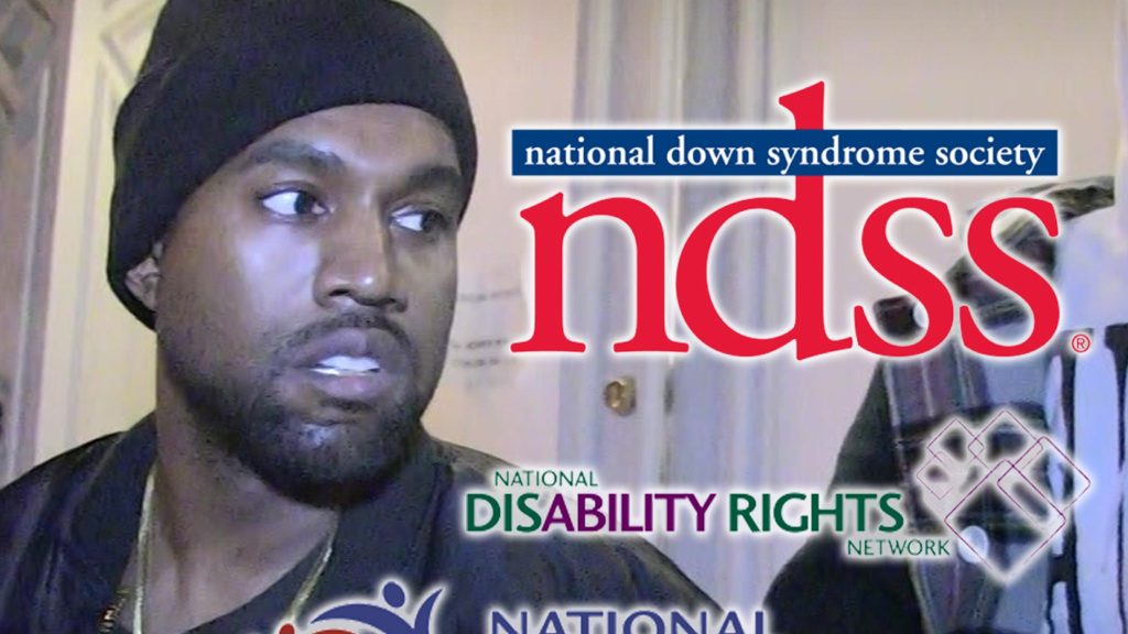 Kanye Westet elítélték az R-Word By Down Syndrome, fogyatékkal élő szervezetek használatáért