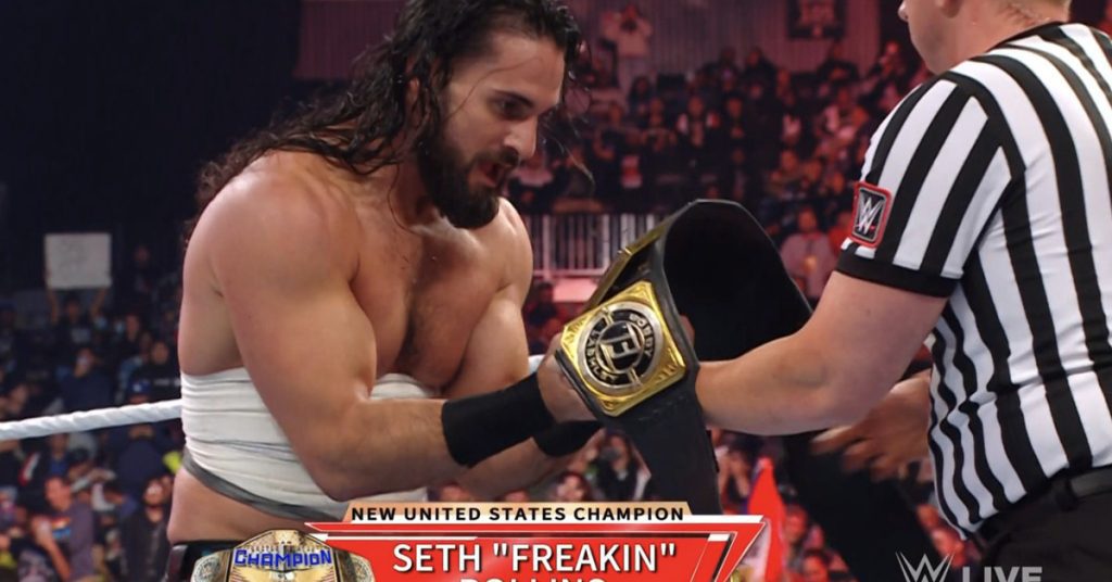 Seth Rollins megnyeri az Egyesült Államok bajnokságát