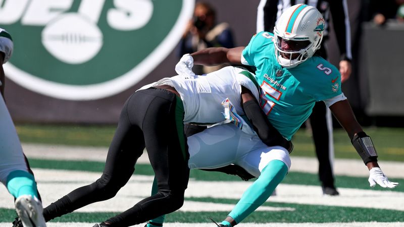 Teddy Bridgewater: A csapat szerint az új NFL agyrázkódási protokoll miatt vasárnap eltávolították a Miami Dolphins QB-jét