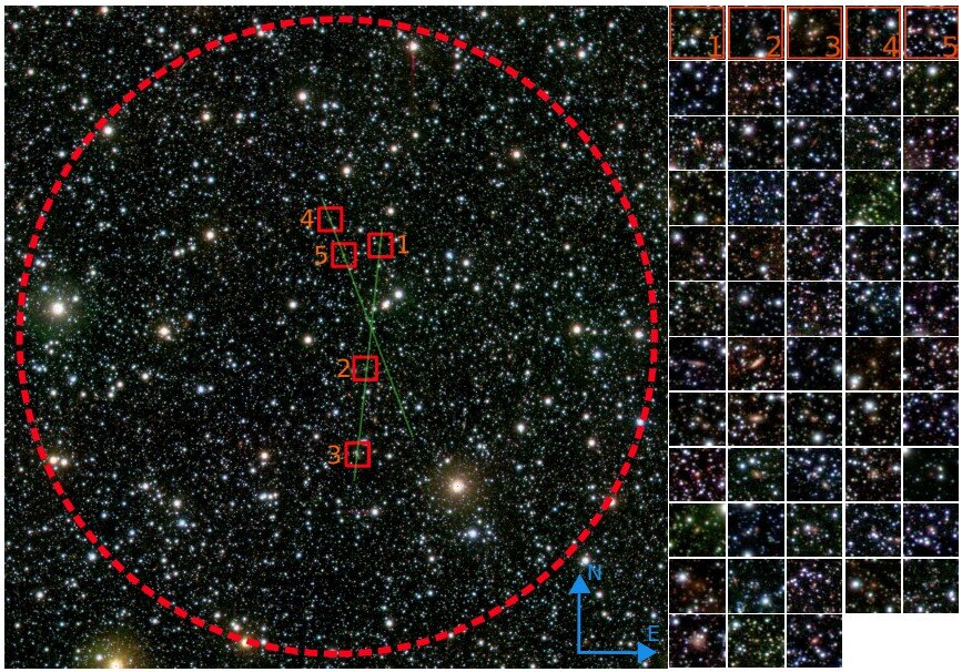 Egy hatalmas szerkezetet találtak a galaxison kívül a Tejútrendszer mögött