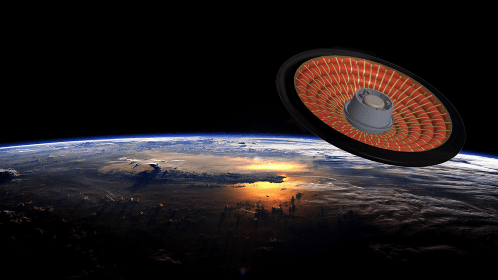 A NASA egy felfújható hőpajzsot tesztel csütörtök reggel