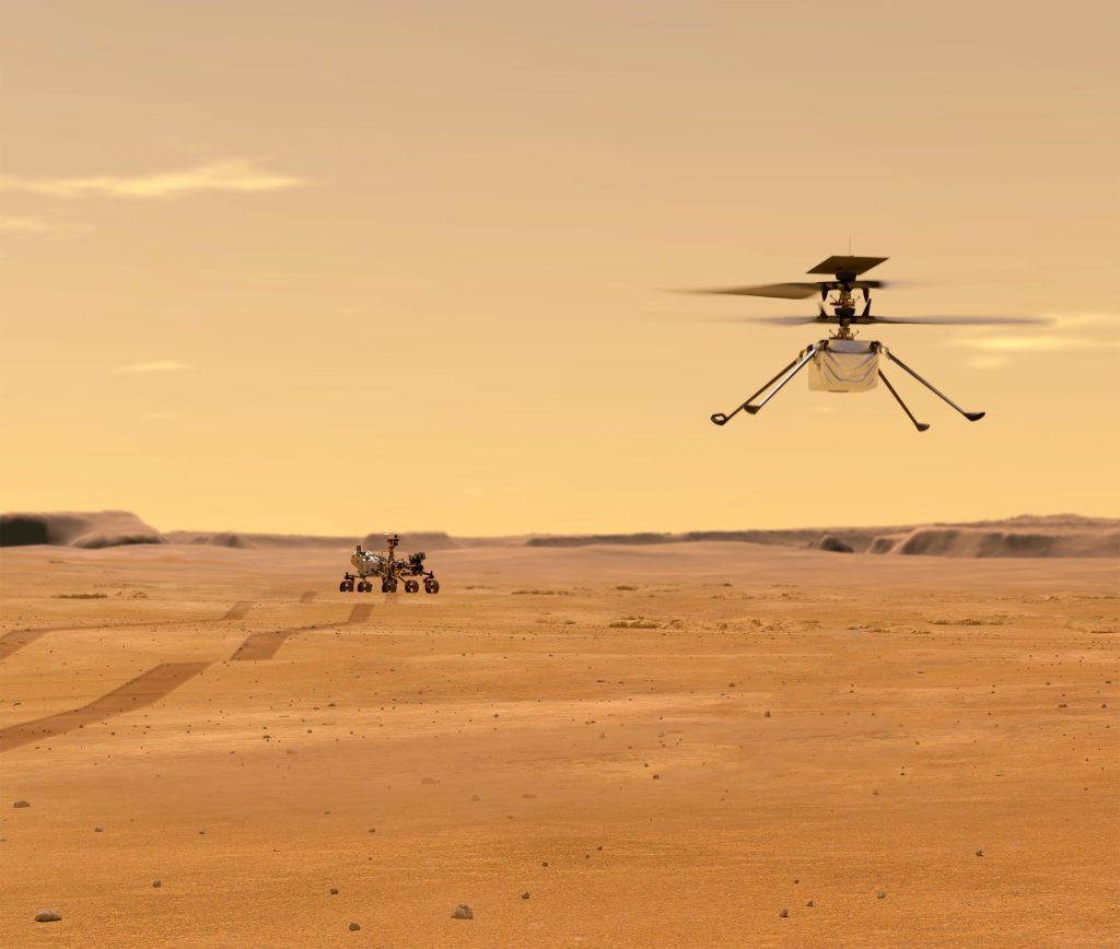 A NASA innovatív Mars Helicopterje új navigációs szoftverrel fejezi be első repülését
