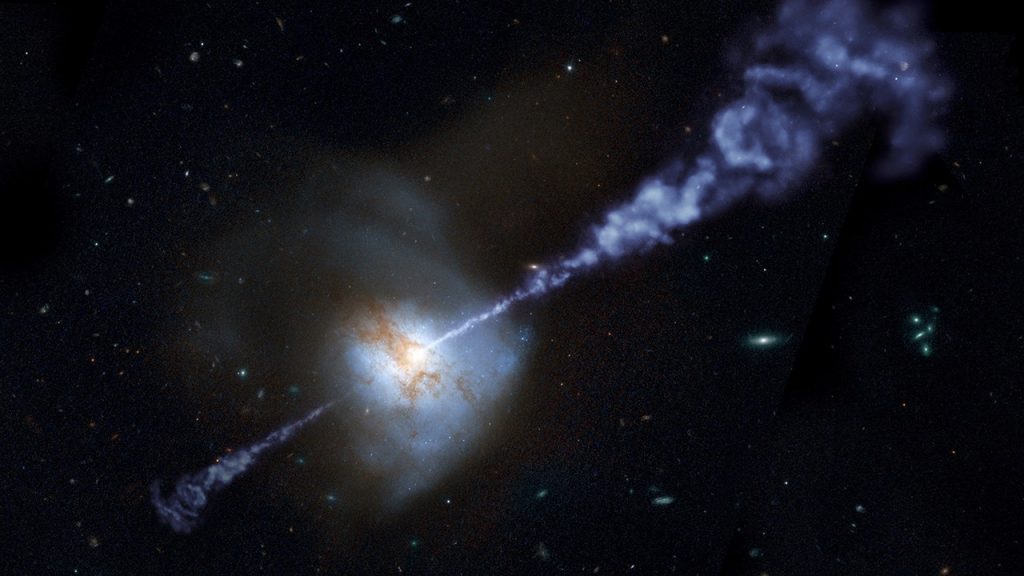 Egy szupermasszív fekete lyuk felemészt egy csillagot, és annak maradványait a Földre robbantja